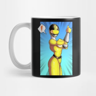 yellow ranger Mug